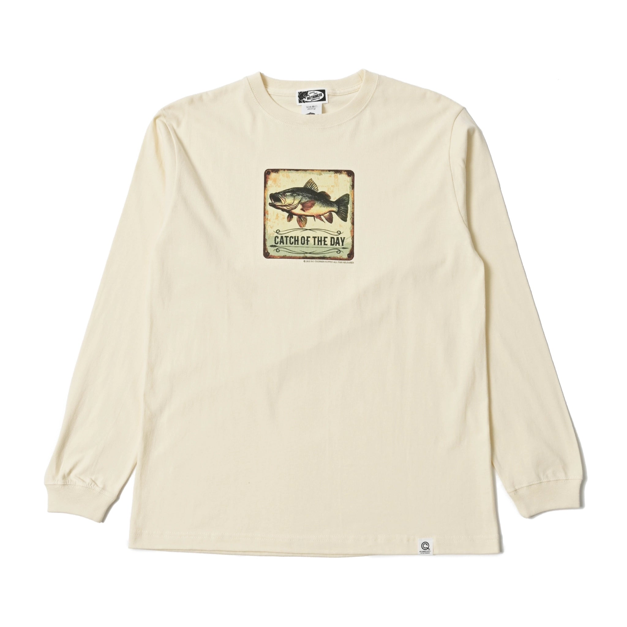 バス釣り ロンT NO THINKER – バス釣り アパレル NO THINKER SUPPLY