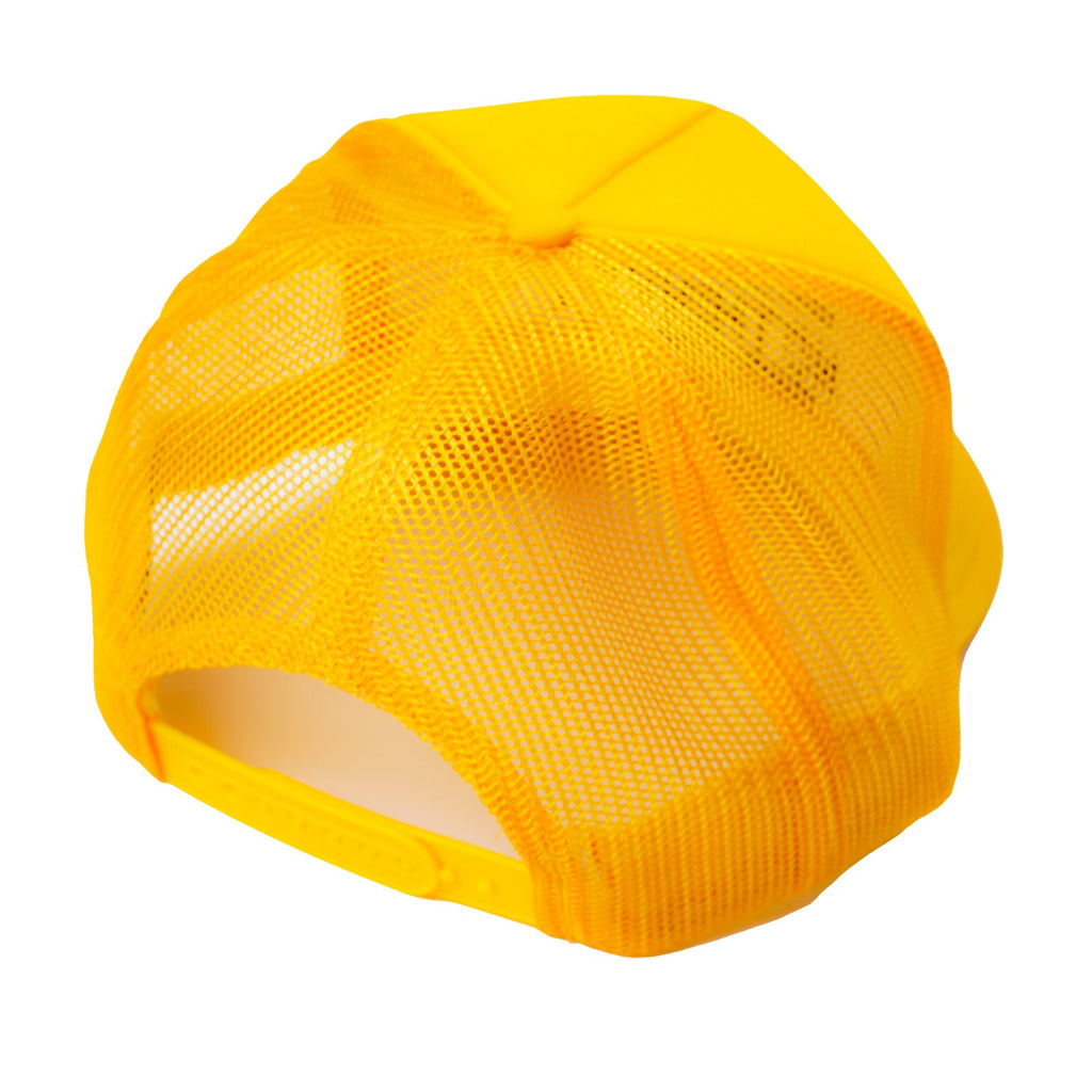 BASS-LOGO-Mesh-cap（Yellow） バス釣り アパレル NO THINKER SUPPLY
